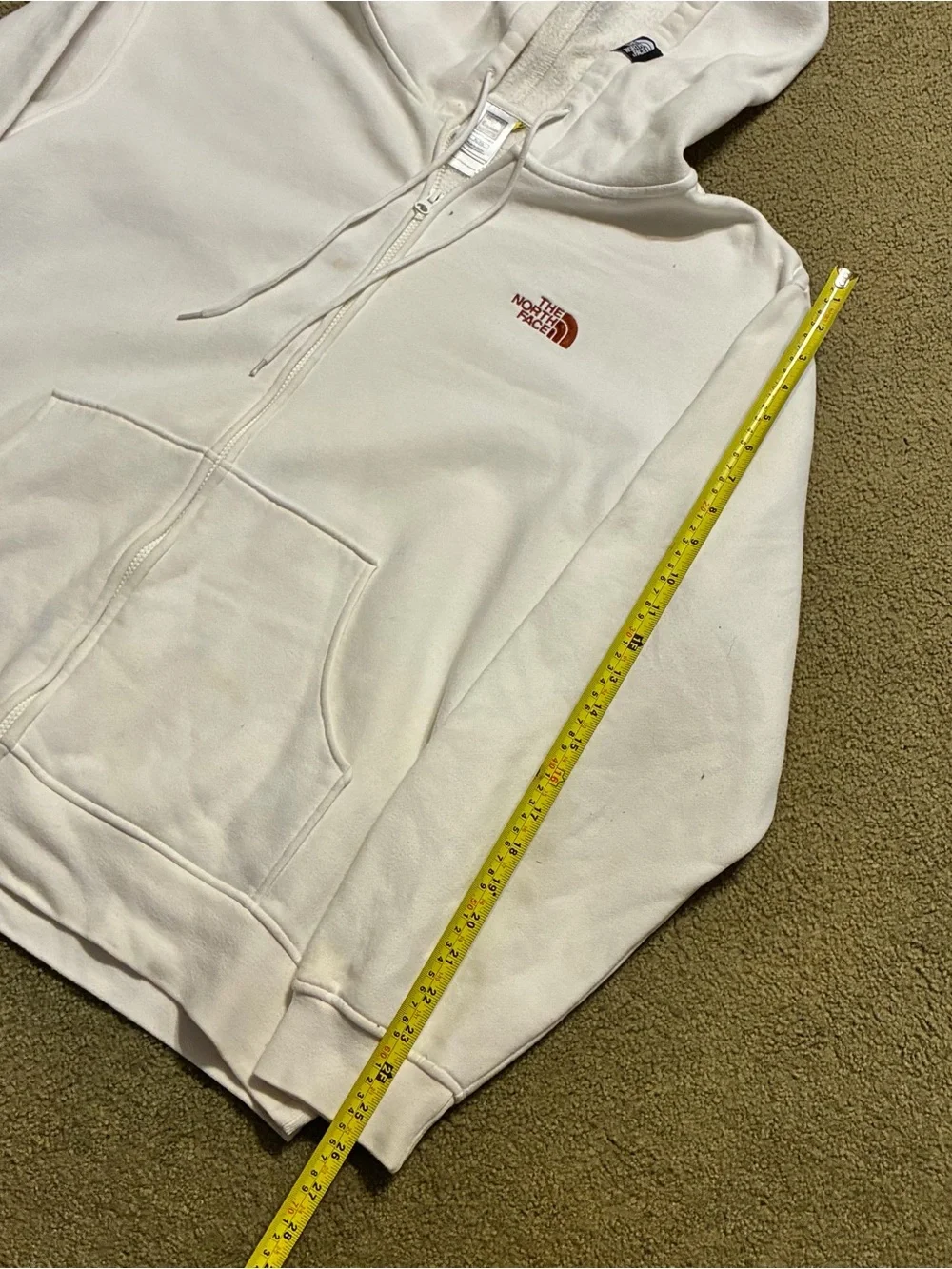 The North Face white full